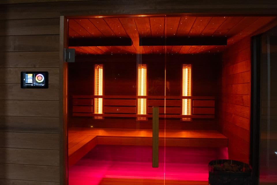 beltéri kombinált szauna thermowood nyár